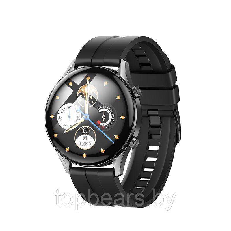 Y7 Smart watch черный hoco - фото 4 - id-p224783860