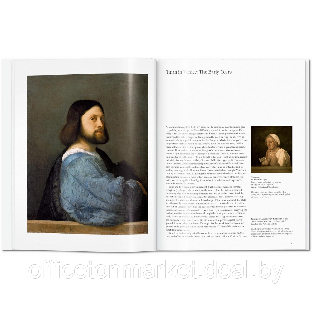 Книга на английском языке "Basic Art. Titian" - фото 2 - id-p224783742
