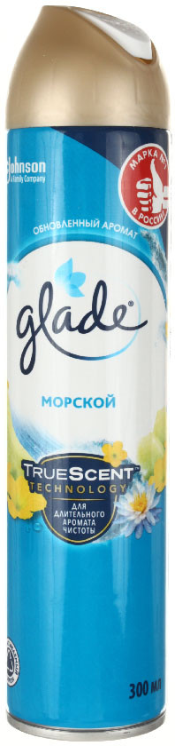 Освежитель воздуха Glade 300 мл, «Морской» - фото 2 - id-p224772287