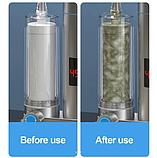 Многофункциональный проточный кран с фильтром очистки воды Multifunctional heating cleaning fauset RYK-011-1, фото 4