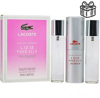 Набор духов Lacoste L.12.12 Elle Fraiche | edp 3*20 ml