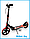 Детский двухколесный самокат стальная рама с подножкой и ручным тормозом, самокаты для детей PC2039A, фото 4