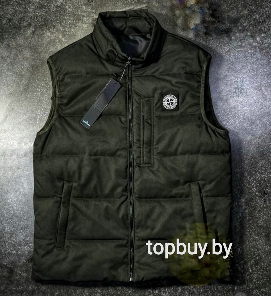 Жилет с логотипом Stone Island . - фото 1 - id-p189159540