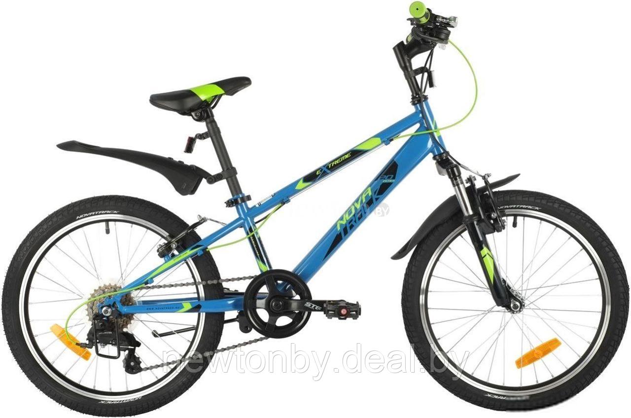 Детский велосипед Novatrack Extreme 6 V 2021 20SH6V.EXTREME.BL21 (синий) - фото 1 - id-p224784821