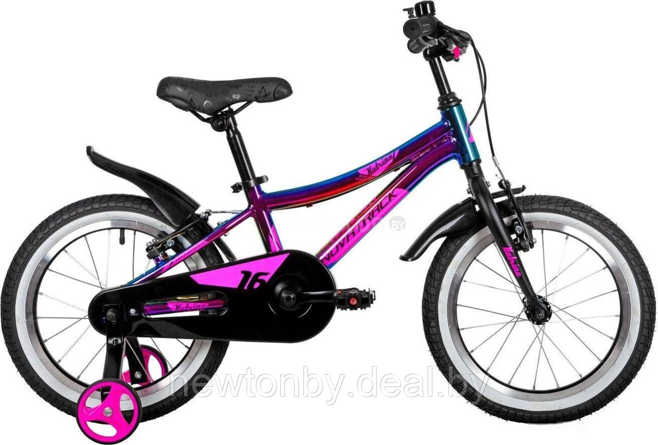 Детский велосипед Novatrack Katrina V 16 2022 167AKATRINA1V.GVL22 (фиолетовый) - фото 1 - id-p224784827