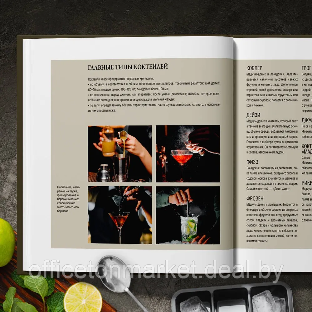 Книга "Руководство бармена. История, техники, рецепты", Габриэлла Байгера, Умберто Каселли - фото 4 - id-p224783641