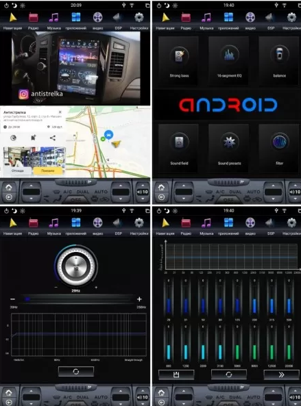 Штатная магнитола Ford Explorer 2012+ (комплектация SYNC 3) CARMEDIA Tesla-Style Android 11 (8/128gb+4g) - фото 2 - id-p224785061