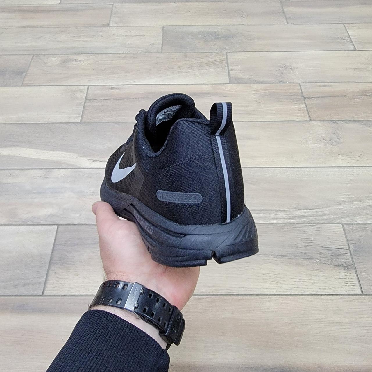Кроссовки Nike Air Zoom Structure 17 Black White - фото 4 - id-p165359391