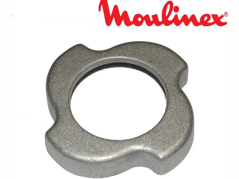 Оригинальное кольцо зажимное (гайка тубуса) для мясорубки Moulinex SS-989842 - фото 6 - id-p35830615