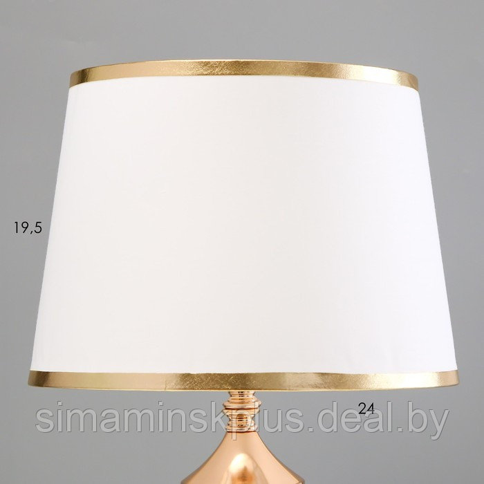 Настольная лампа с подсветкой "Фейри" Е27 40Вт золото 25х25х41 см - фото 4 - id-p224785532