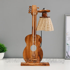 Настольная лампа "Гитара" Е12 10х20х38 см