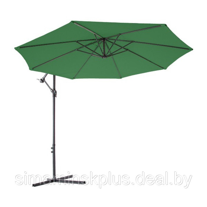Зонт садовый 8004, цвет зелёный - фото 1 - id-p224785626
