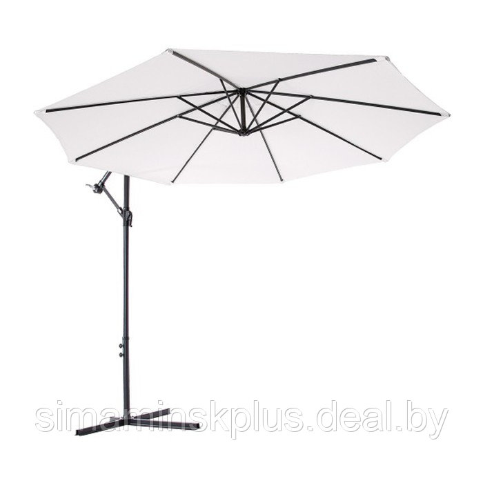Зонт садовый 8002, цвет серый - фото 1 - id-p224785628