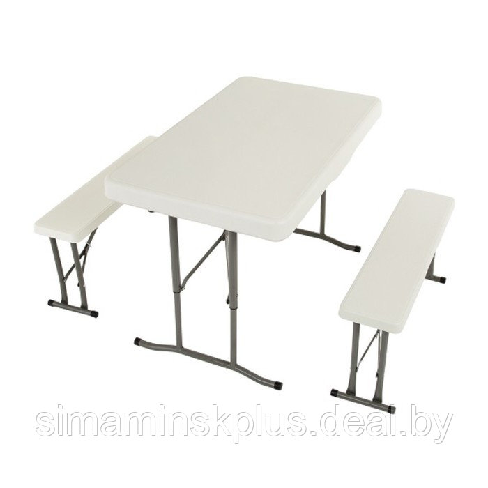 Набор мебели: стол, 2 скамьи - фото 1 - id-p224785636