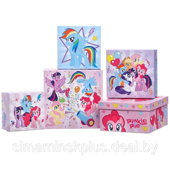 Набор коробок 5 в 1 My Little Pony - фото 1 - id-p224785715