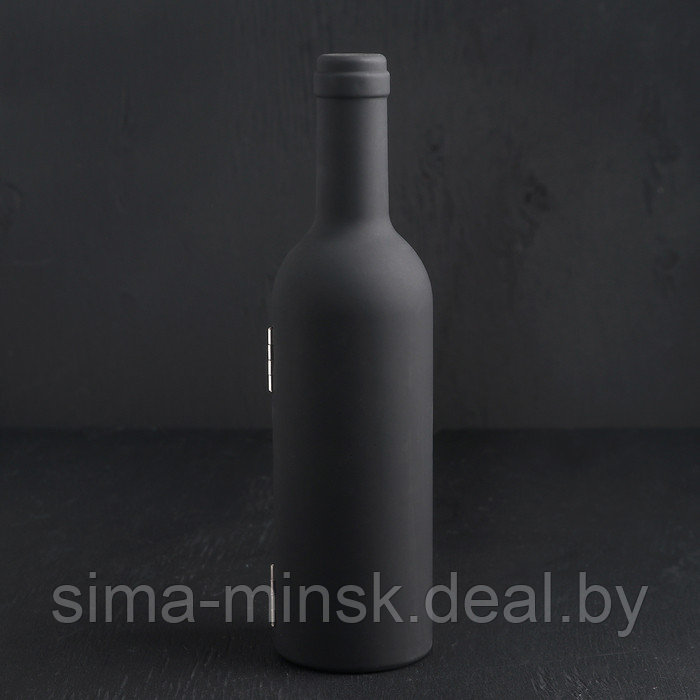 Набор для вина «Бутылка», 3 предмета: штопор, воронка, кольцо - фото 2 - id-p224785961