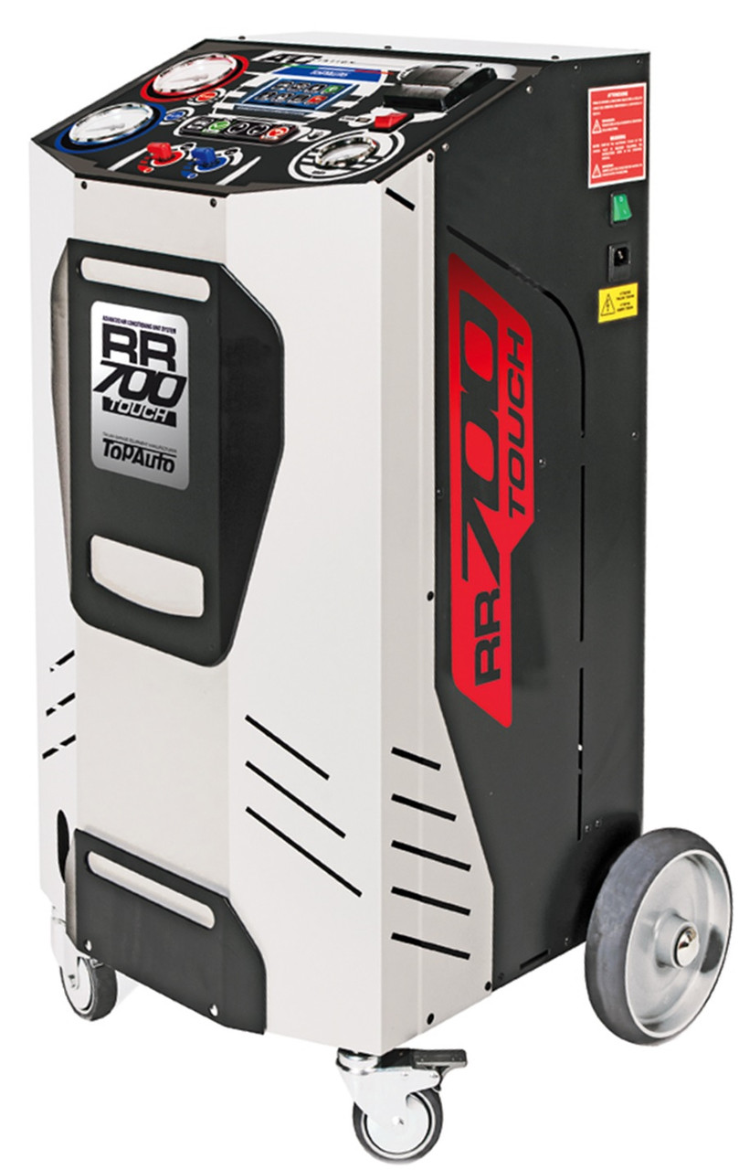 KraftWell RR700Touch Станция автомат (ИТАЛИЯ) для заправки автомобильных кондиционеров, сенсорный дисплей