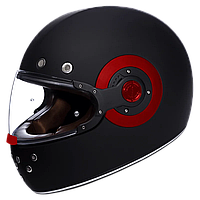 Шлем SMK RETRO MATT BLACK