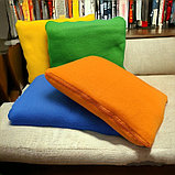 Плед - подушка 2в1 / Флисовый универсальный набор, Оранжевый, фото 2