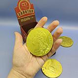 Золотые шоколадные монеты "Добыча пиратов" 5 штук / Набор шоколадных монет 125 гр., фото 6