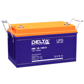 Аккумулятор для ИБП 12В/140Ач Delta HRL 12-140 X срок службы 12 лет - фото 1 - id-p224786896