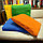 Плед - подушка 2в1 / Флисовый универсальный набор, Желтый, фото 2