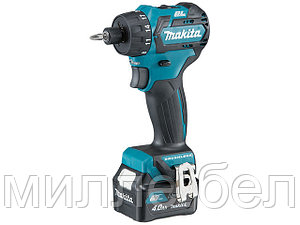 Аккум. шуруповерт MAKITA DF 032 DWME в чем. (10.8 В, 2 акк., 4.0 А/ч Li-Ion, 2 скор., 32 Нм, шурупы до 10 мм)