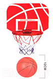 Баскетбол детский Darvish Баскетбольная стойка / SR-T-3286, фото 4