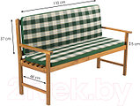 Комплект подушек для садовой мебели Fieldmann Для скамейки FDZN 9120, фото 4