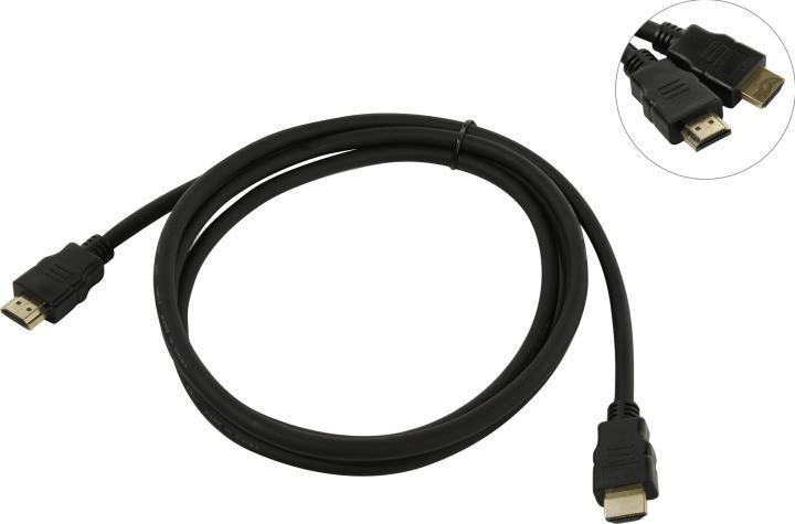 Кабель HDMI ExeGate EX-CC-HDMI2-1.8 (19M/19M, v2.0, 1,8м, 4K UHD, Ethernet, позолоченные контакты) EX287730RUS - фото 1 - id-p224792865