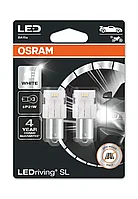 Лампа светодиодная P21W OSRAM LEDriving SL 12V 6000K (комплект 2шт) 7506DWP-02B