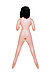 Кукла надувная Kaylee с реалистичной головой, брюнетка, TOYFA Dolls-X, кибер вставка вагина – анус, фото 4