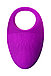 Виброкольцо с ресничками перезаряжаемое JOS  RICO, Силикон, Фиолетовый, 9 см, фото 6