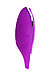 Виброкольцо с ресничками перезаряжаемое JOS  RICO, Силикон, Фиолетовый, 9 см, фото 10