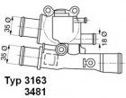 Термостат Wahler 3481.88D