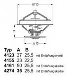 Термостат Wahler 4274.92D