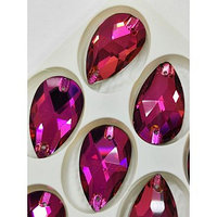 Пришивные стразы Pearshape Fuchsia 3065 (Капли) 16 x 25 mm