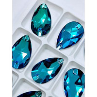 Пришивные стразы Pearshape Blue Zircon 3065 (Капли)