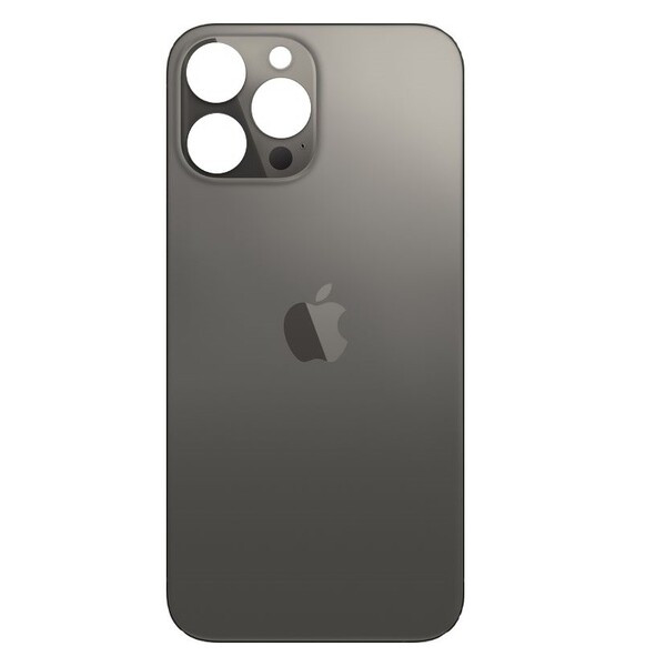 Задняя крышка для Apple iPhone 13 Pro Max (широкое отверстие под камеру), черная