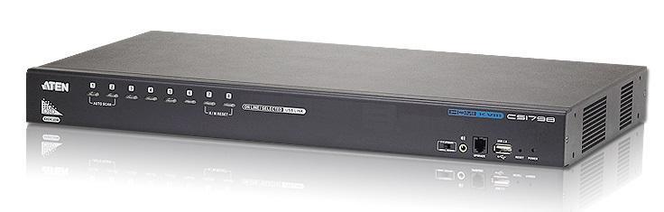 Квм переключатель ATEN 8-Port USB HDMI/Audio KVM Switch - фото 1 - id-p224797369