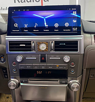Штатная магнитола Radiola для Lexus GX 400/460 2010-2021 Android 12 6Gb Ram, 128Gb+4g
