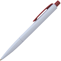 Ручка шариковая, пластиковая, красная