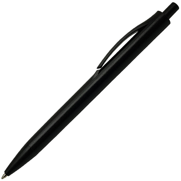 Ручка шариковая Хит, пластиковая, черная - фото 1 - id-p224805089