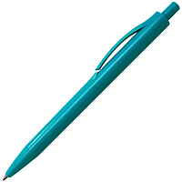 Ручка шариковая Хит, пластиковая, бирюзовая, pantone 3135 С