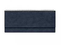 Планинг Alfa Agenda Nuba 325*130 мм, синий, датированный 2024, в твердой обложке