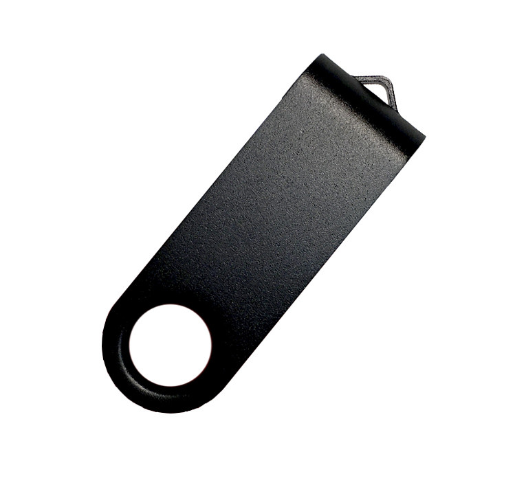 Скоба для флеш накопителя Twister, металл, черный - фото 1 - id-p224806108
