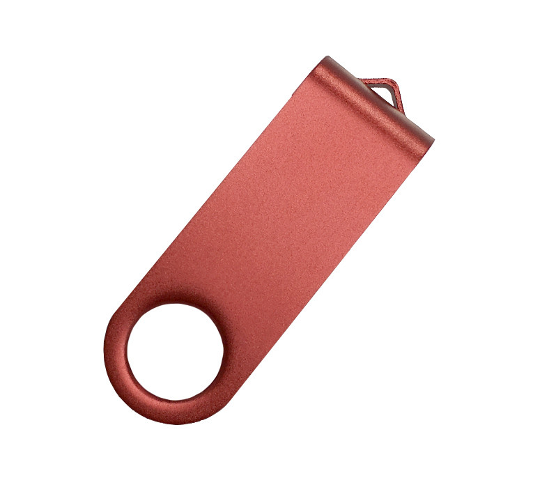Скоба для флеш накопителя Twister, металл, красный - фото 1 - id-p224806111