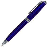 Ручка шариковая Universal, металлическая, синяя/серебристая