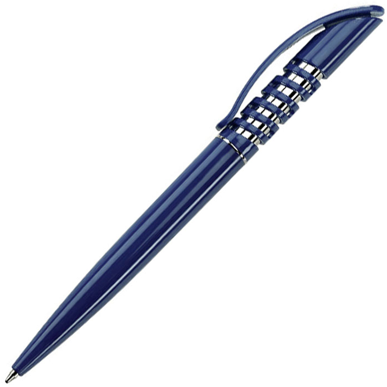 Ручка шариковая, пластиковая, темно синяя/серебристая, WINNER - фото 1 - id-p224805196