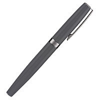 Ручка роллер матовая Prime металлическая, темно-серая/темно-серая